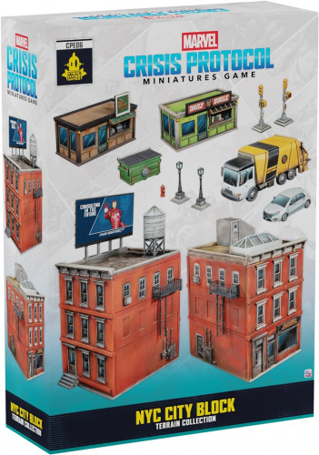 Marvel: Crisis Protocol - NYC City Block - Terrain Collection